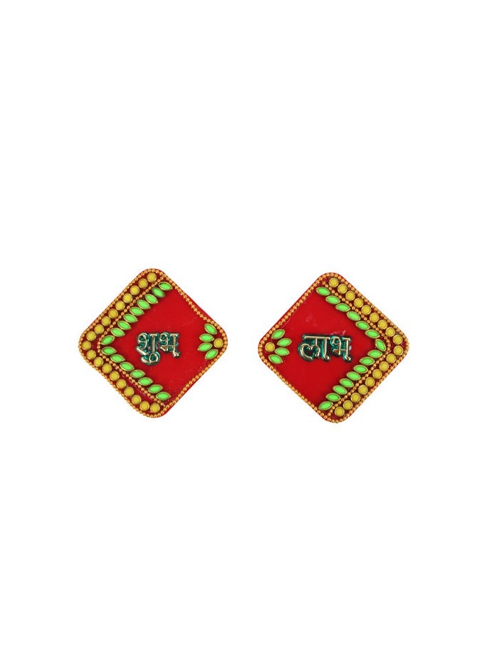 Madhoor 2 Piece Assorted Shubh-Labh Multicolour - Image 4