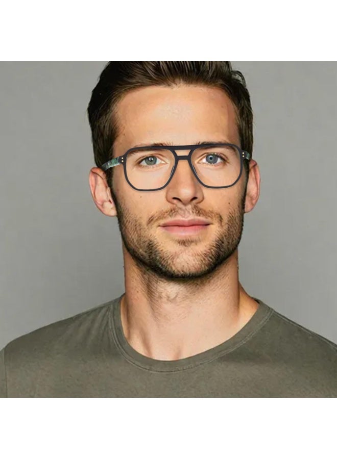 SahlTech 3 Pack Anti-Blue Light Reading Glasses Lightweight Eyewear Reader for Men Women Computer Readers (+1.5) - Image 5