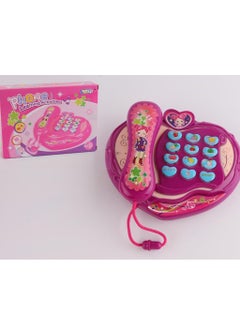 DURKU Musical Telephone Toy with Music and Light Educational Role Play Model for Kids  - Image 3