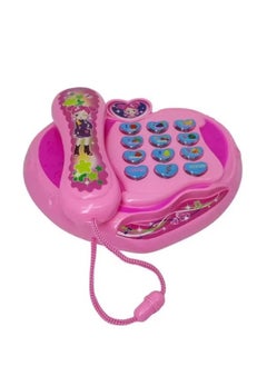 DURKU Musical Telephone Toy with Music and Light Educational Role Play Model for Kids  - Image 1