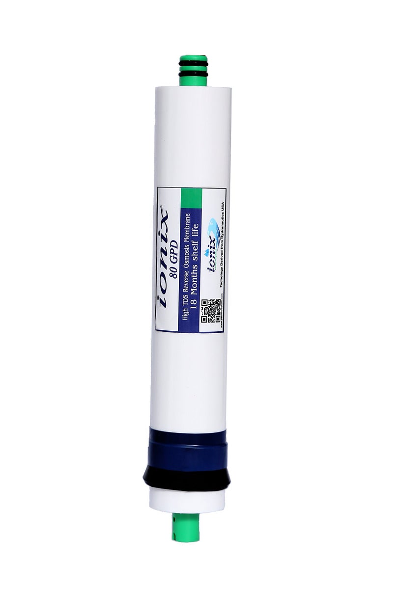 IONIX Complete Filter Set with IONIX 80 GPD Membrane, Inline Filters & Installation Accessories with TDS Meter for Water Testing - Image 2