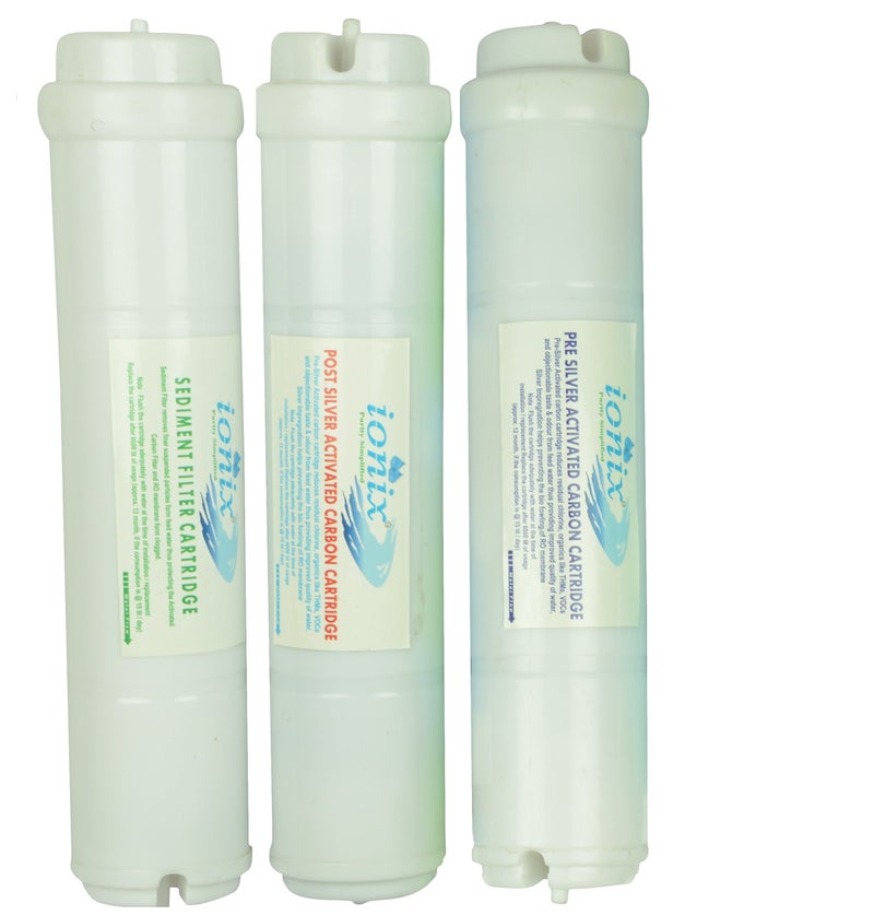 IONIX Complete Filter Set with IONIX 80 GPD Membrane, Inline Filters & Installation Accessories with TDS Meter for Water Testing - Image 3