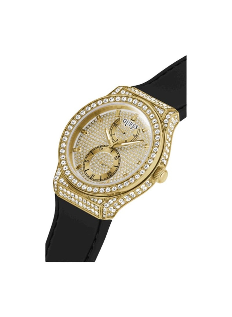 Guess Womens Multi-function Black Strap Princess Watch - GW0439L2 - Image 3