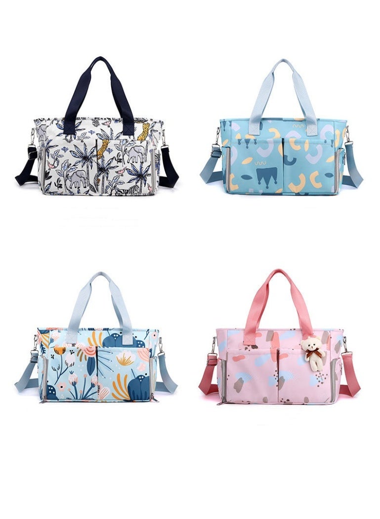 مارك وارفيلد الرجل الجديد New Lightweight And Large Capacity Casual Hand-Held Single Shoulder Mother And Baby Bag - Image 4
