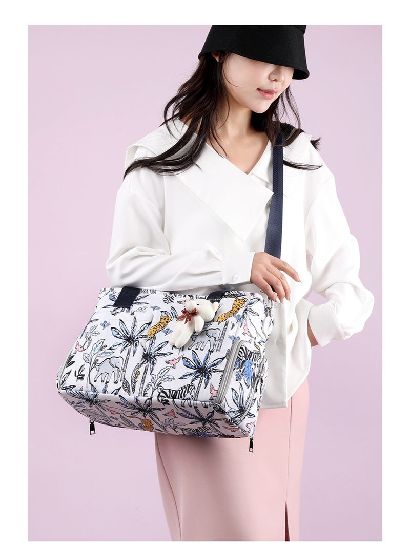 مارك وارفيلد الرجل الجديد New Lightweight And Large Capacity Casual Hand-Held Single Shoulder Mother And Baby Bag - Image 3