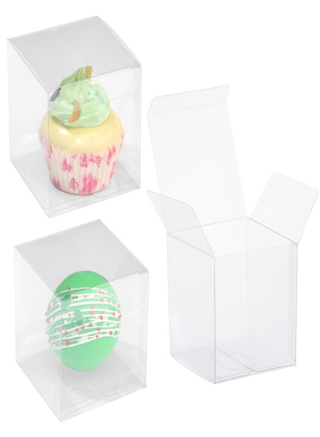 TEMLQPACK 50 Pack 3x3x3 Inch Clear Hot Chocolate Bomb Boxes - Christmas & Birthday Gift Boxes - Image 1