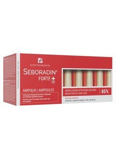Seboradin Forte ampoules for the treatment of chronic hair loss and hair loss  - Image 1