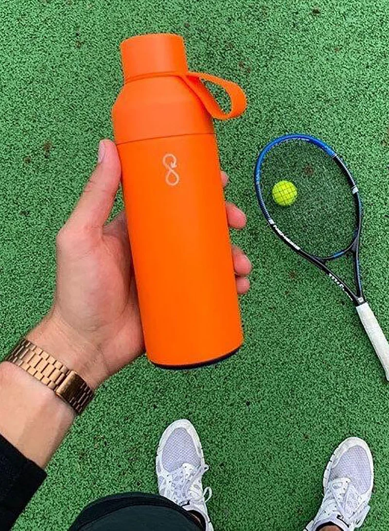 Ocean Bottle Eco-Friendly Stainless Steel Reusable Water Bottle Leakproof BPA Free Dishwasher Safe Double Wall Vacuum Insulated Thermos Flask - Sun 500ml