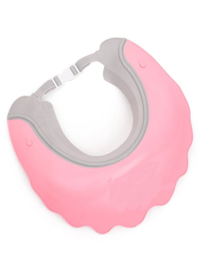Rexez Adjustable Safe Soft Bathing Baby Shower Cap Wash Hair for Children Baby Eye Ear Protector (multi Color) - Image 1