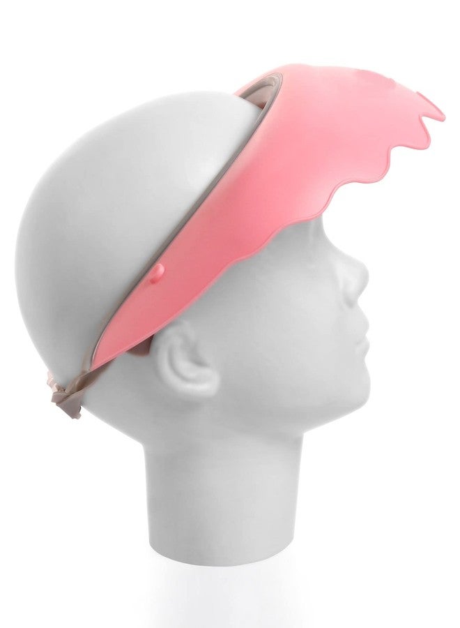 Rexez Adjustable Safe Soft Bathing Baby Shower Cap Wash Hair for Children Baby Eye Ear Protector (multi Color) - Image 2