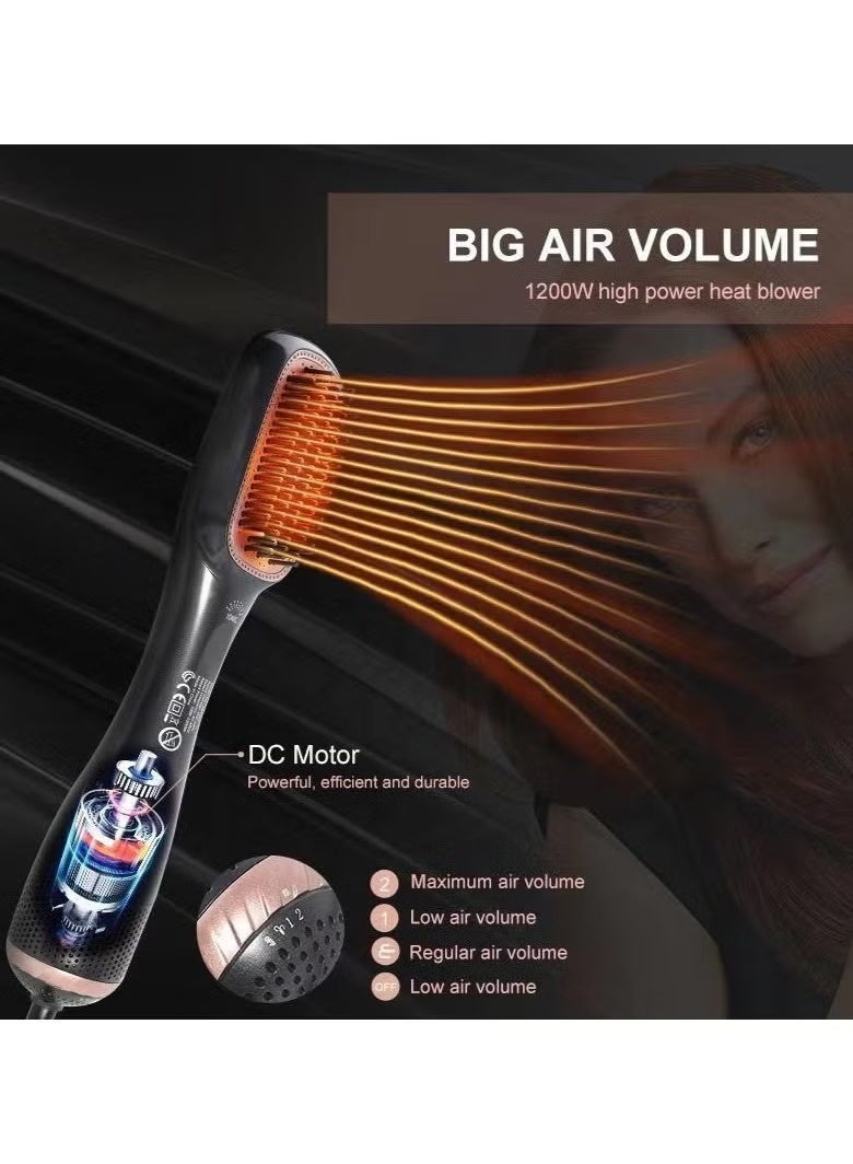 Ceramic Dryer And Styler 2 In 1 Black/Beige - Image 4