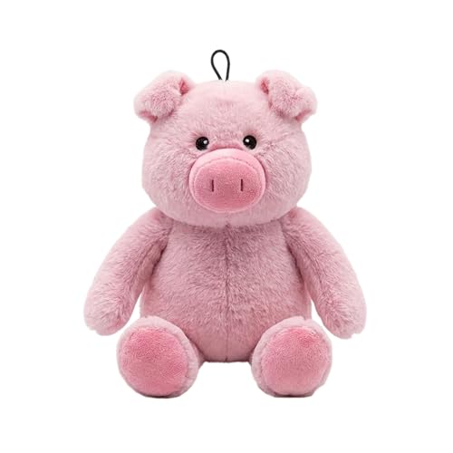 Pet Lou 15 Inch Pig Plush Dog Chew Toy with Squeakers Crinkle Paper SuperSoft Durable Plush Interactive Stuffed Dog Toy for Indoor Outdoor Play Pink - Image 1