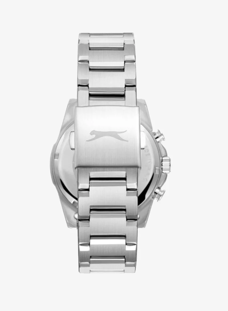 Slazenger Dark Blue Men's Metal Multifunction Watch SL.9.2522.2.07 - 42 mm for Men | Best Price UAE