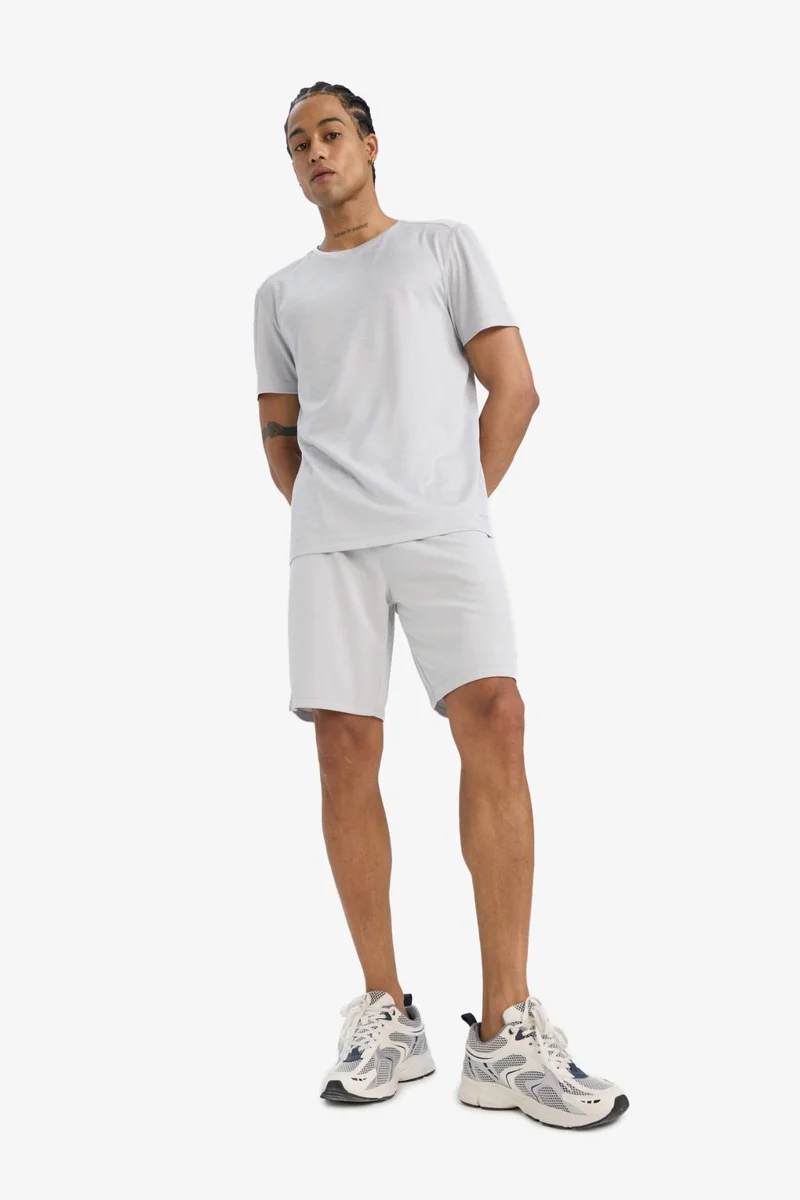 Defacto  DeFactoFit Slim Fit Sports T-Shirt  | Best Price UAE