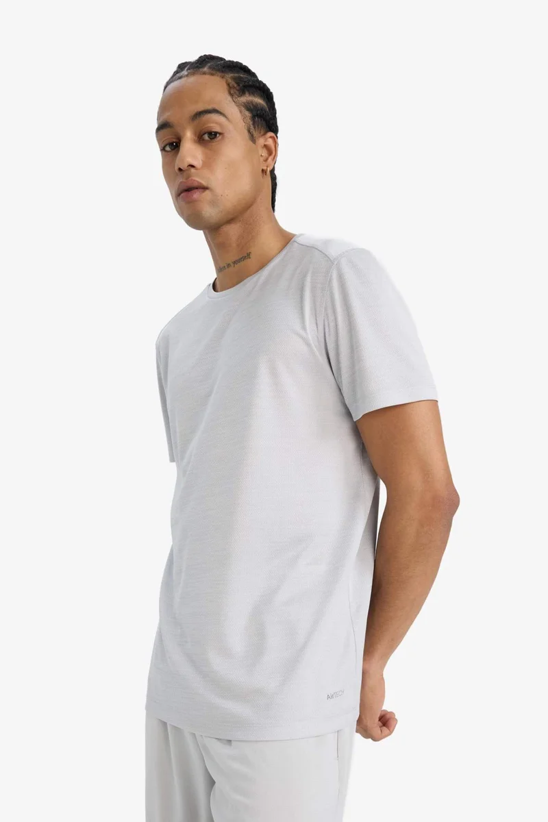 Defacto  DeFactoFit Slim Fit Sports T-Shirt  | Best Price UAE