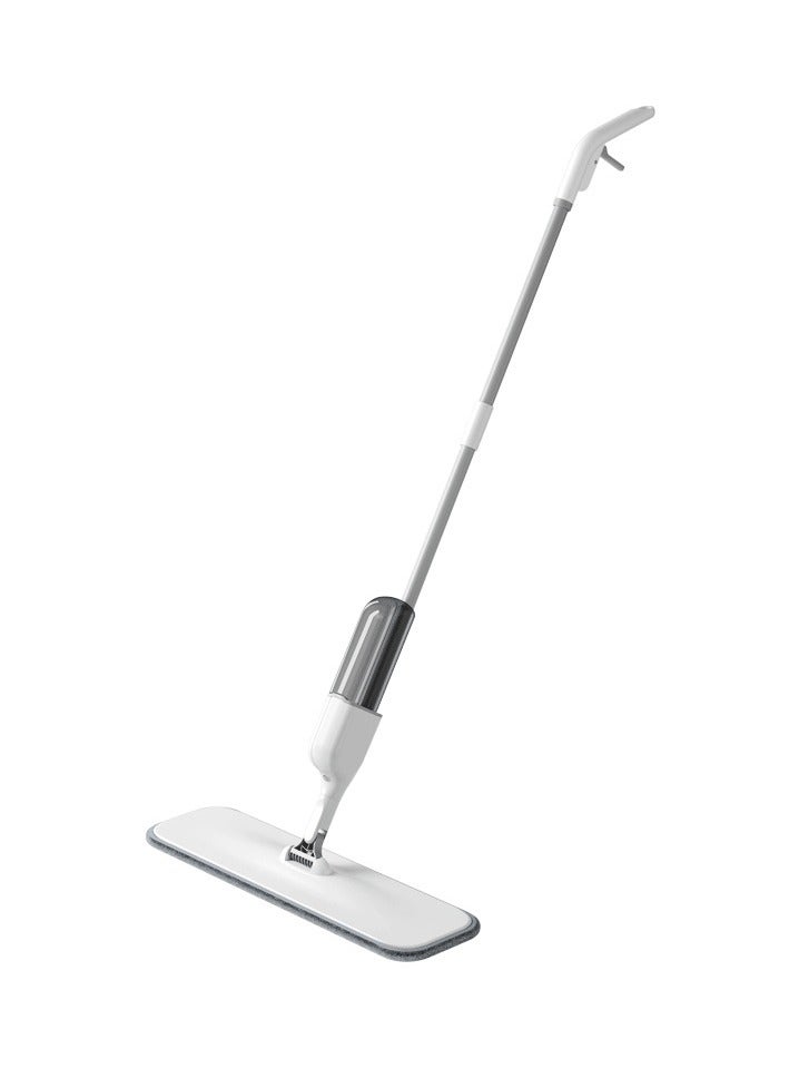 rayze 360° rotating 2-in-1 spray mop, wet and dry rotating flat mop with spray nozzle, microfiber spray mop, hardwood hands-free cleaning tool, tile floor (with 3 cloths, 38CM wide) - Image 1