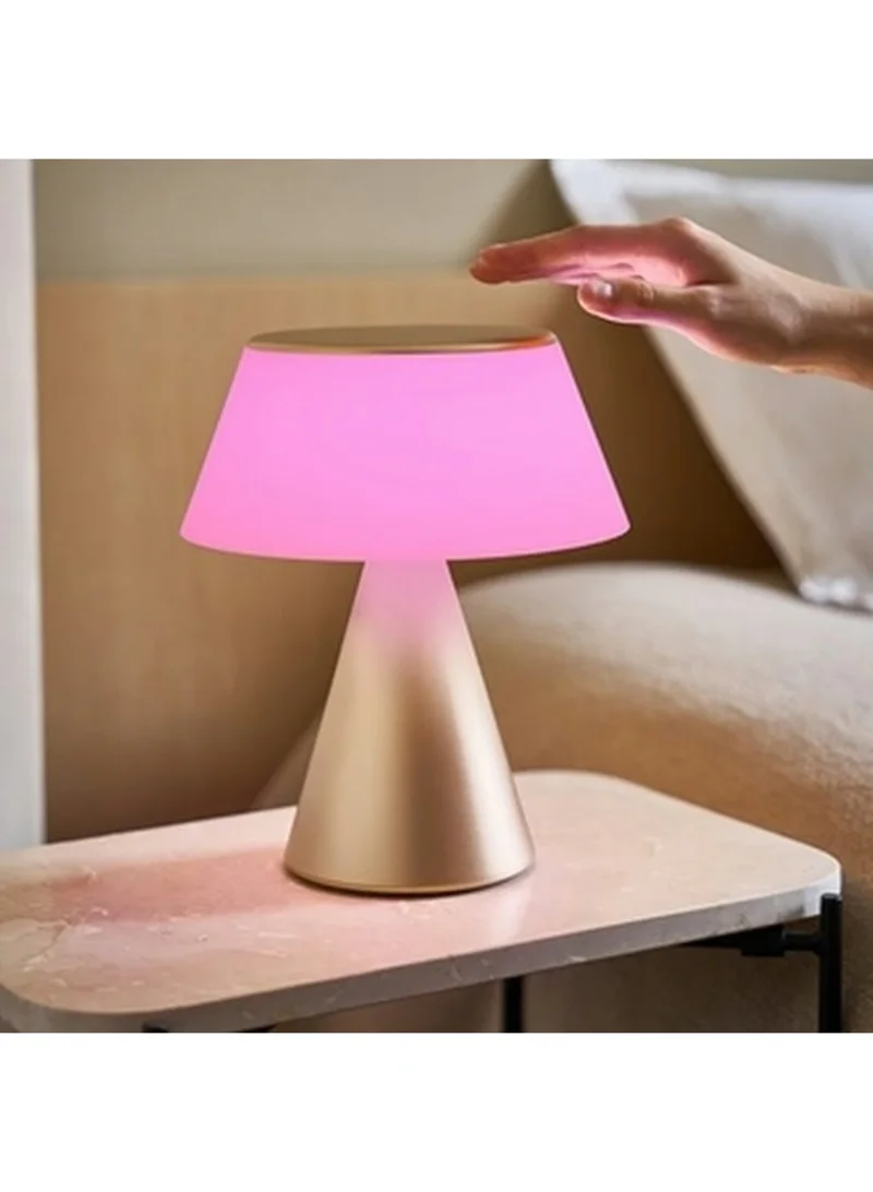 ليسكون مصباح لون ذهبي