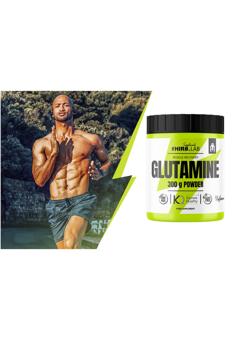 Hiro.Lab Glutamine – 300g Kyowa Quality Unflavoured - Image 2