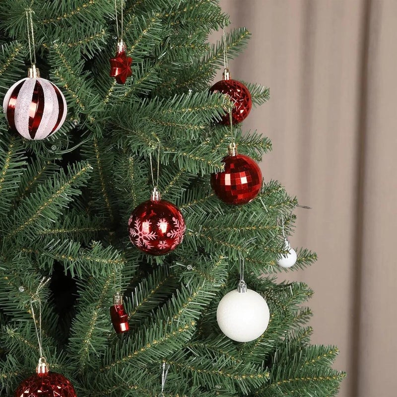 44 pcs Christmas Tree Ornaments 3-6cm - Image 2