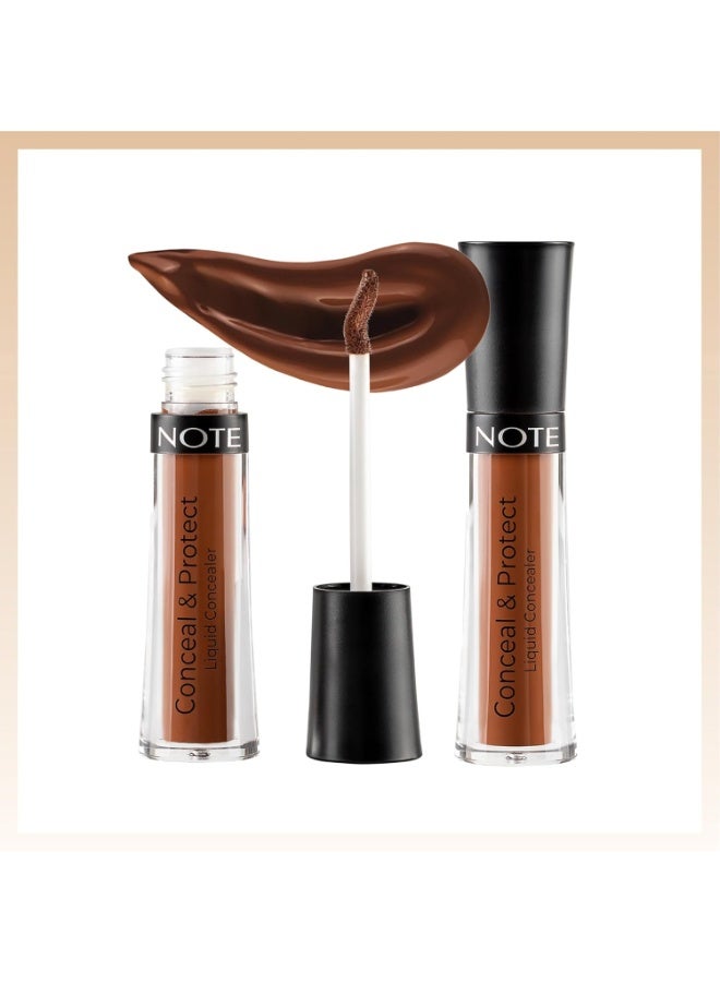 Note Conceal & Protect Liquid Concealer 12 Espresso | 4.5ml - Image 4