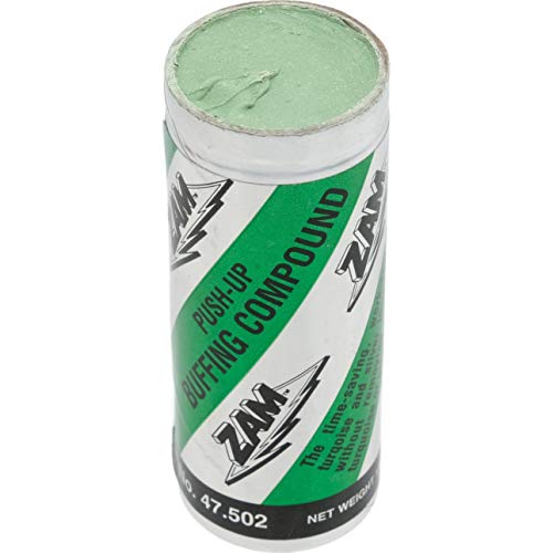 Mascot Zam Buffing Compound, 4 Ounce, Resin, Fine, Stone Compatible, Jewelry Polishing & Cleaning - Image 1