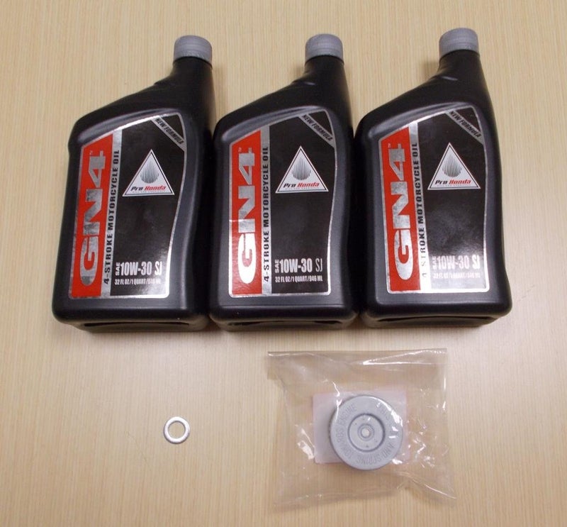 Honda New 2005-2011 Honda TRX 500 TRX500 Foreman ATV OE Basic Oil Service Kit - Image 1
