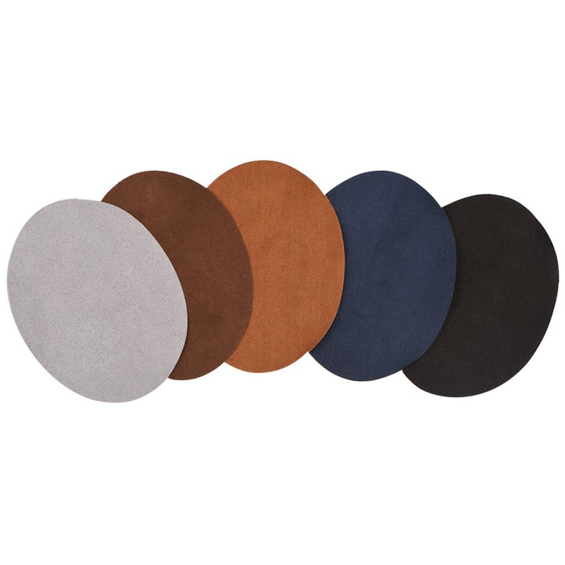1Pack Oval Shape PU Leather Patch Repair Sewing Elbow Knee Patches Clothing Accessories - Image 5