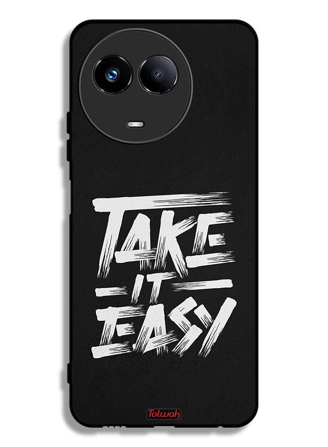 Tolwak Realme 11 5G Protective Case Cover Take It Easy - Image 1