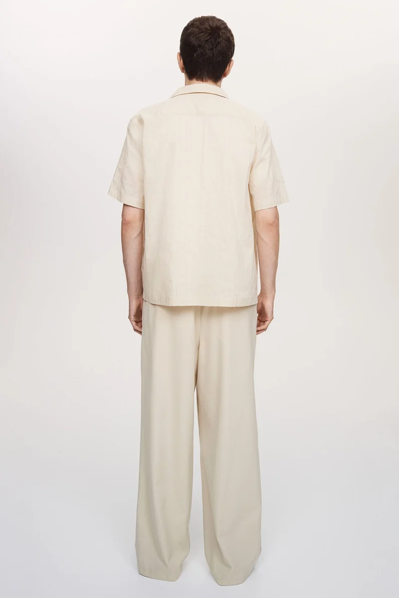 H&M Regular Fit Textured Shirt