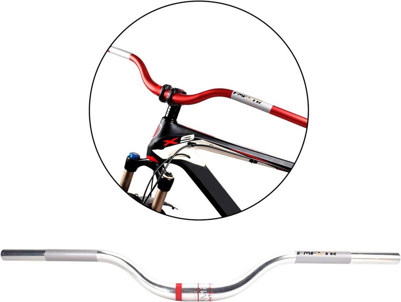 كلاراكو مقود دراجة جبلية خفيف الوزن، مقود دراجة DH هابطة، مقود طويل للغاية، 31.8 مم، مقود عالي الارتفاع 720 مم - Image 4