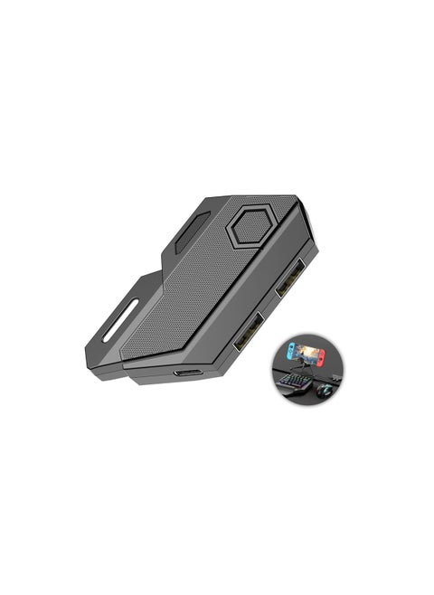 (2023) Keyboard Adapter, Keyword and Mouse Adapter for Nintendo Switch/Xbox One/PS4/PS3, AIMVICE Keyboard Adapter & Xbox Keyboard Adapter, Perfect for Games Consoles for FPS, TPS and RTS