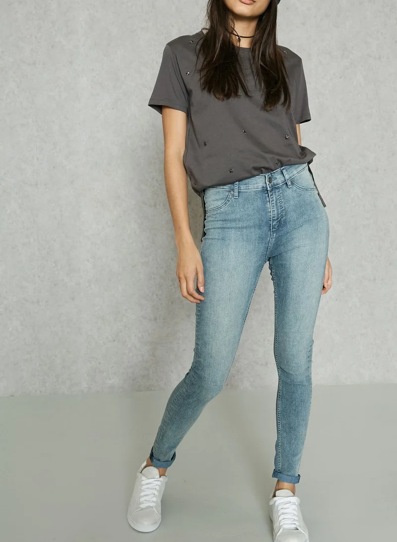 Cheap Monday High Spray Skinny Jeans