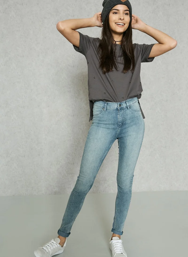 Cheap Monday High Spray Skinny Jeans