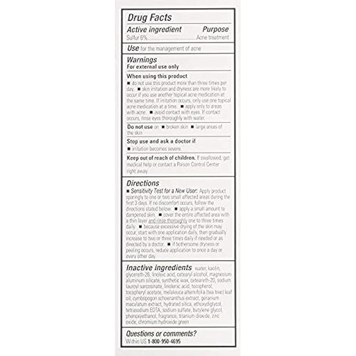 Proactiv Skin Purifying Acne Face Mask and Acne Spot Treatment, Detoxifying Facial Mask with 6% Sulfur, 90 Day Supply, Cream, 3 Oz - Image 2