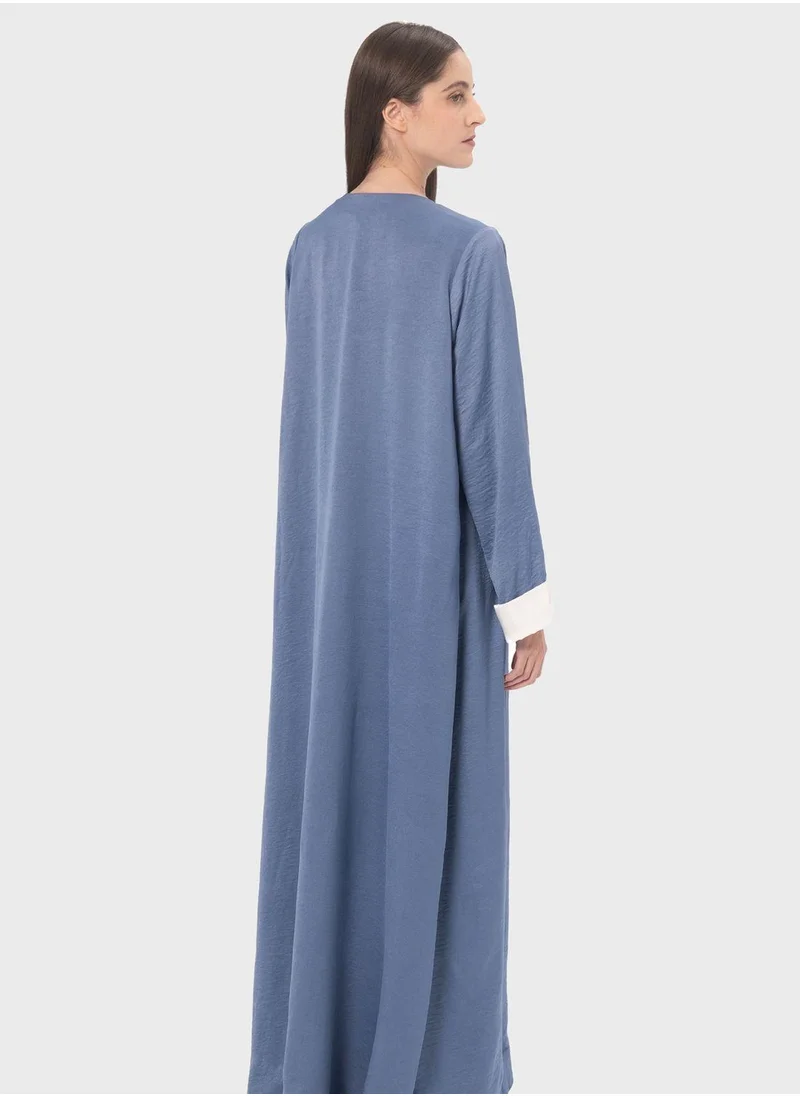 ديميور Color Block Abaya