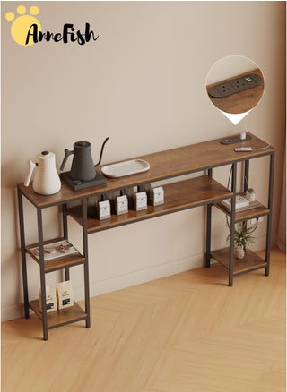 Brown 4 Tier