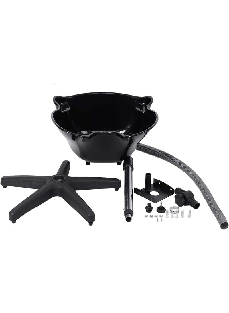 LA PERLA TECH  Shampoo Basin And Trays, Adjustable hair basin, portable salon hairdresser back wash with stand, wash basin for barber shop beauty salon - Image 5