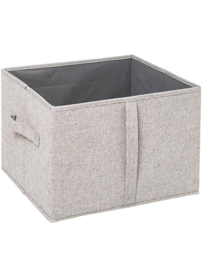 Five Simply Smart Orga Polypropylene and Polyester Foldable Storage Box with Lid Light Grey 181252  - Image 5