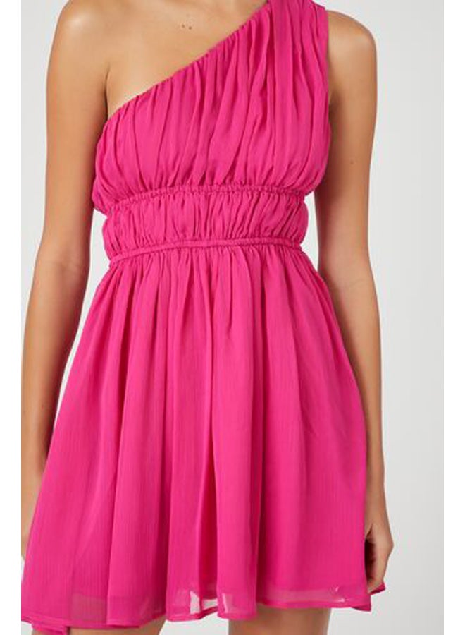FOREVER 21 One-Shoulder Mini Dress - Image 5