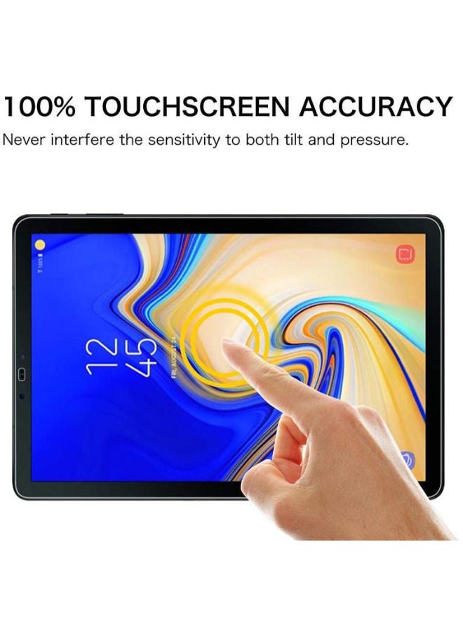 NIBEMINENT 9H Tempered Glass Screen Protector For Samsung Galaxy Tab S4/sm-t830/t835/t837 Clear  - Image 4