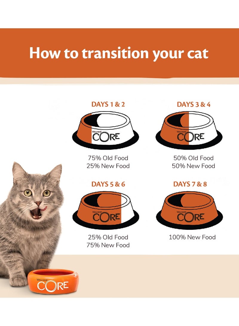 ويلنس كور اكل قطط رطب طعام قطط رطب بنكهة تونة السكيبجاك و الروبيان بالمرق للقطط البالغة - 6x79 جرام - طعام قطط رطب خالي من الحبوب - اكل قطط عالي الجودة غني بالبروتين للقطط البالغة - Image 5