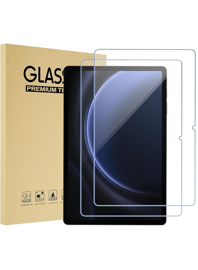 Procases 2 Pack Screen Protector For Galaxy Tab S9 Fe 10.9 Inch S9 2023 Tab S8 2022 Tab S7 2020 11 Inch 9H Hardness Tempered Glass Screen Film Guard For Galaxy Tablet Sm X510 X710 X700 T870 - Image 1