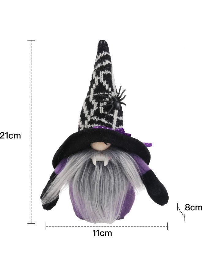 Loquat Long Legs With Broom Dwarf Doll Ornaments Multicolour