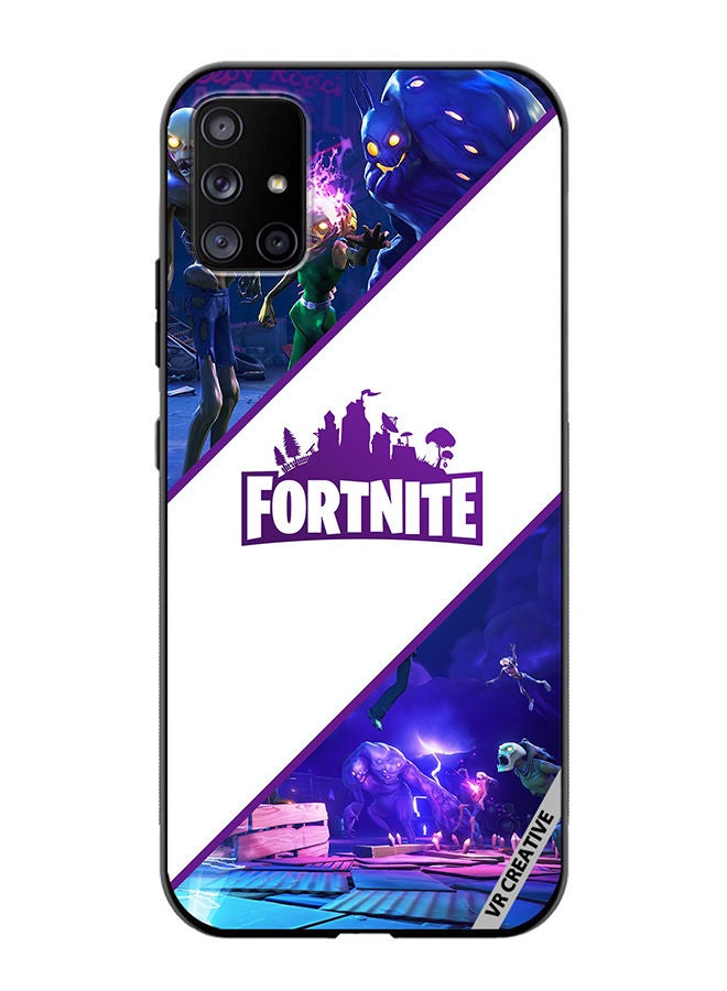VR CREATIVE Protective Case Cover For Samsung Galaxy A51 5G Fortnite Design Multicolour - Image 1