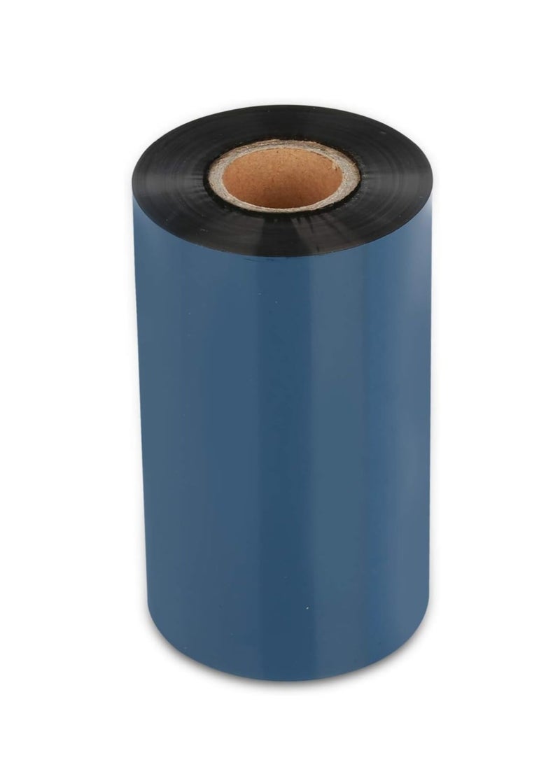 Terabyte Thermal Transfer Ribbon -1ROLL 4.33" x 984'/110mm x 300m Black Wax Resin Ribbons 1" Core Ink Out  - Image 1