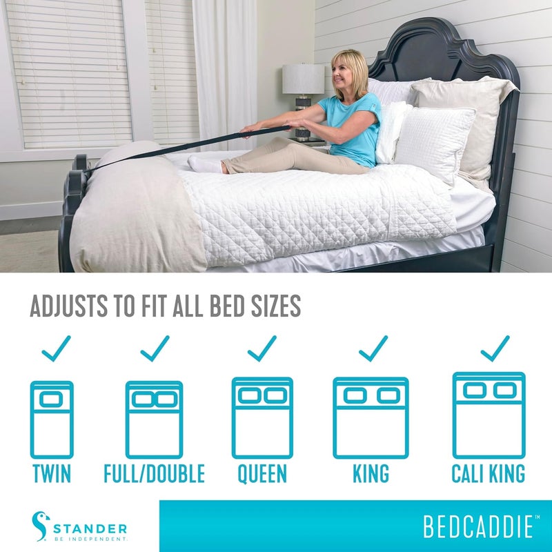 Stander BedCaddie - Adjustable Bed Ladder with Ergonomic Handles for Easy Mobility - Image 4