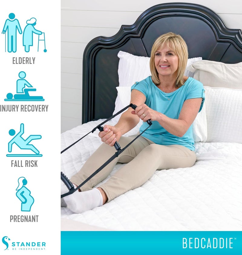 Stander BedCaddie - Adjustable Bed Ladder with Ergonomic Handles for Easy Mobility - Image 5