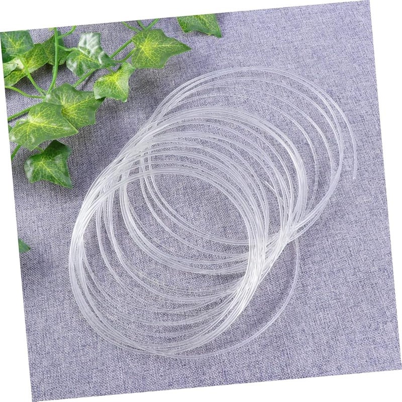 PartyKindom 5 متر خيوط شفافة للقلم ثلاثي الأبعاد معاد تعبئتها، انكماش منخفض، متوافقة مع الطابعات القياسية - Image 5