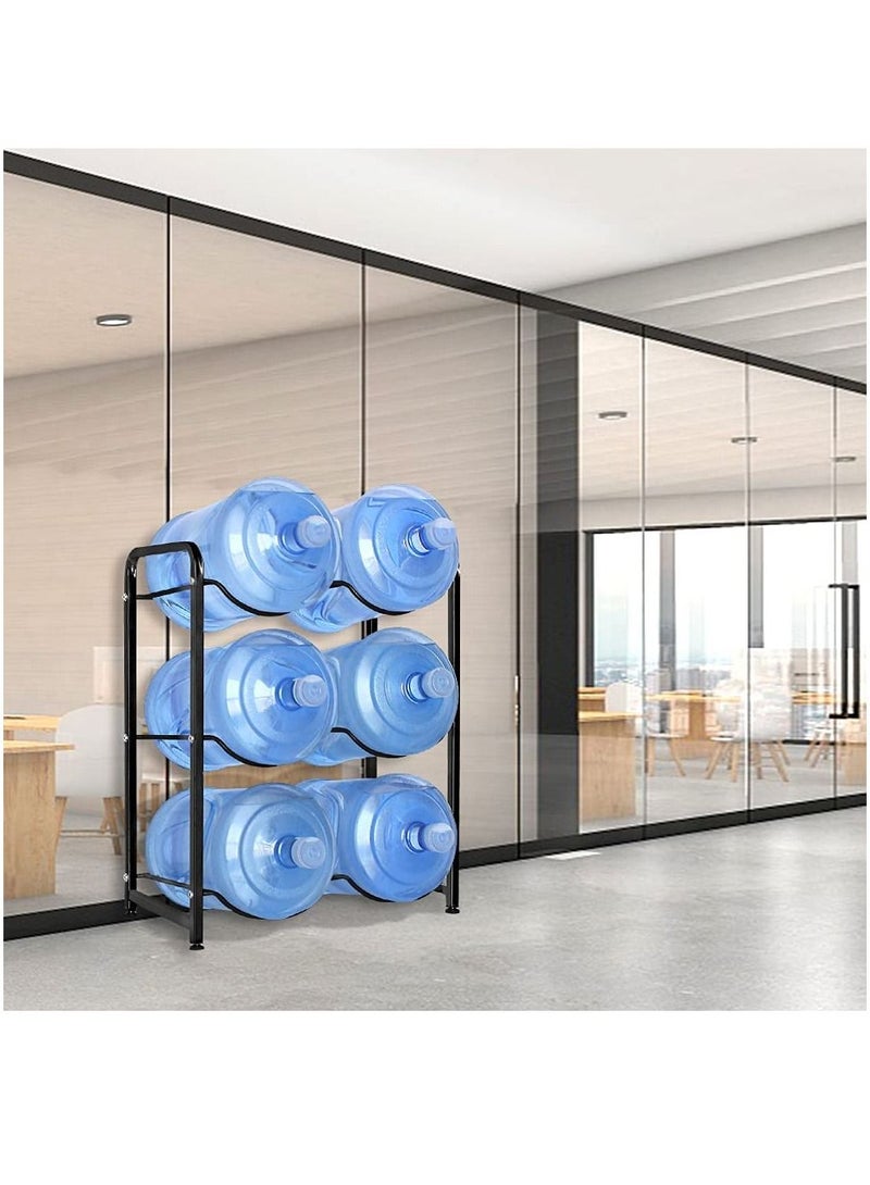 DubaiGallery حامل زجاجات الماء المعدنية بـ 6 أقسام - Image 4