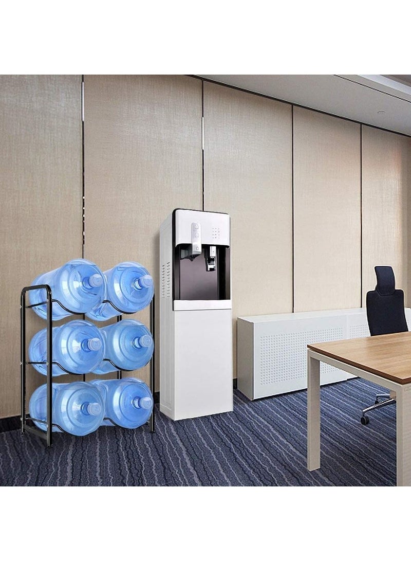 DubaiGallery حامل زجاجات الماء المعدنية بـ 6 أقسام - Image 5